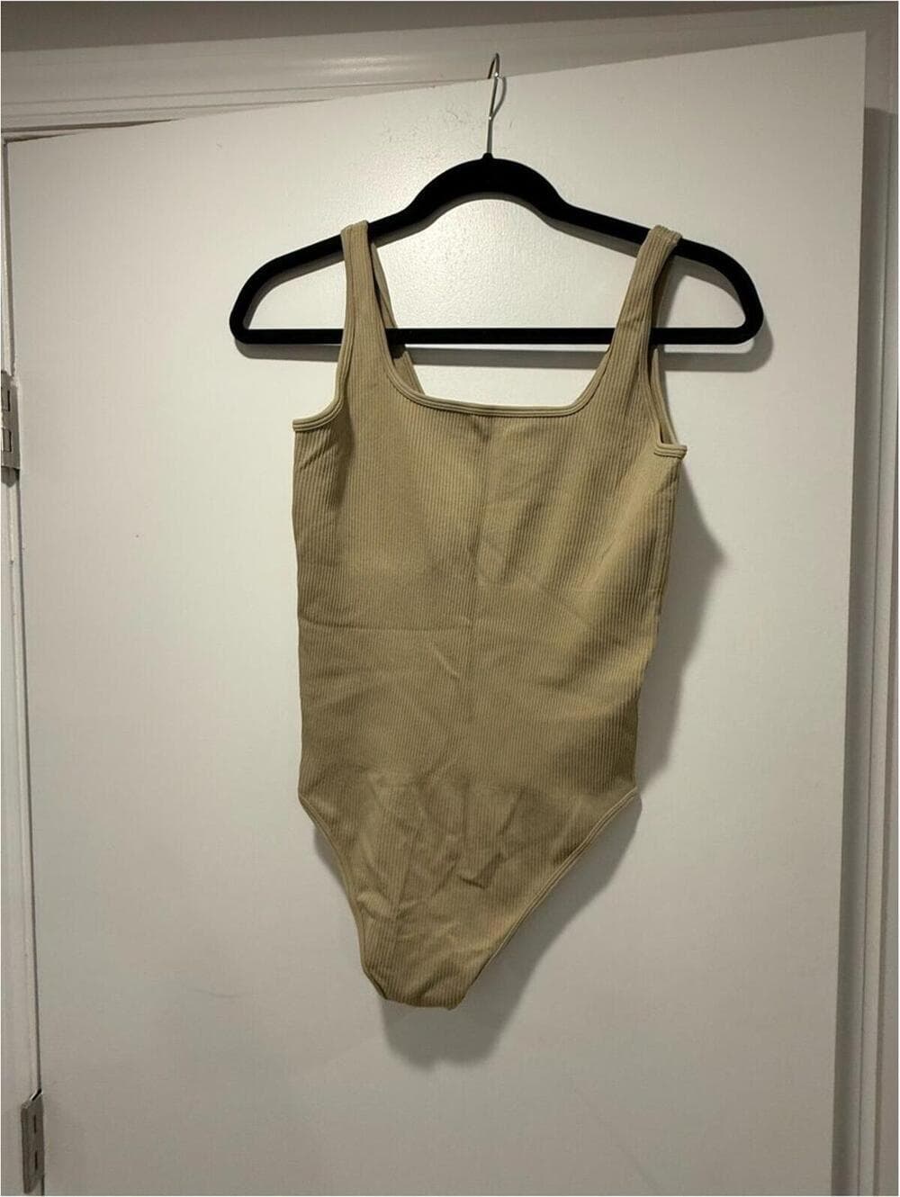TikTok Viral OQQ Women's 3 Piece Bodysuits Sexy Ribbed Sleeveless Square Neck - Thumbnail 2