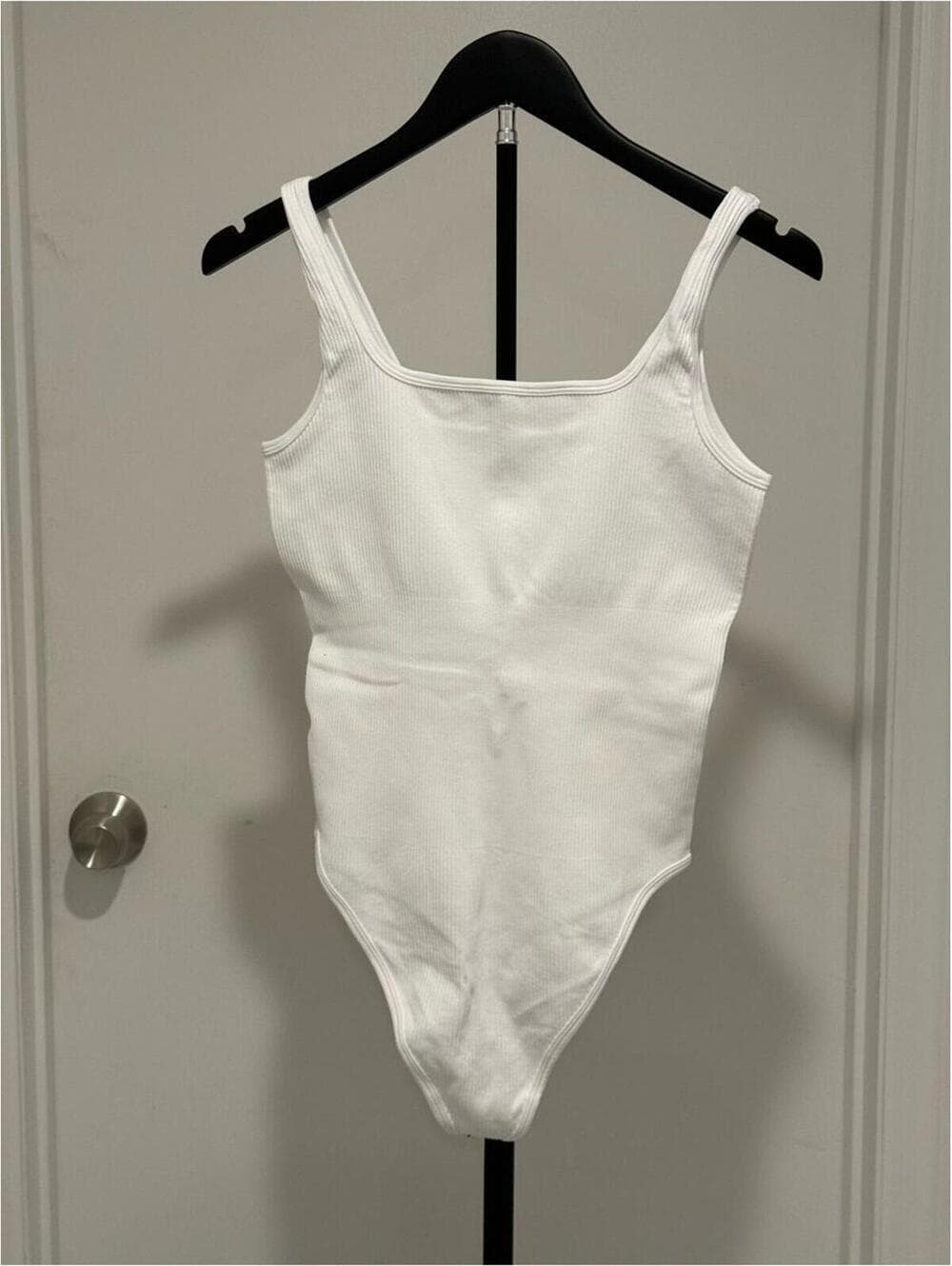 TikTok Viral OQQ Women's 3 Piece Bodysuits Sexy Ribbed Sleeveless Square Neck