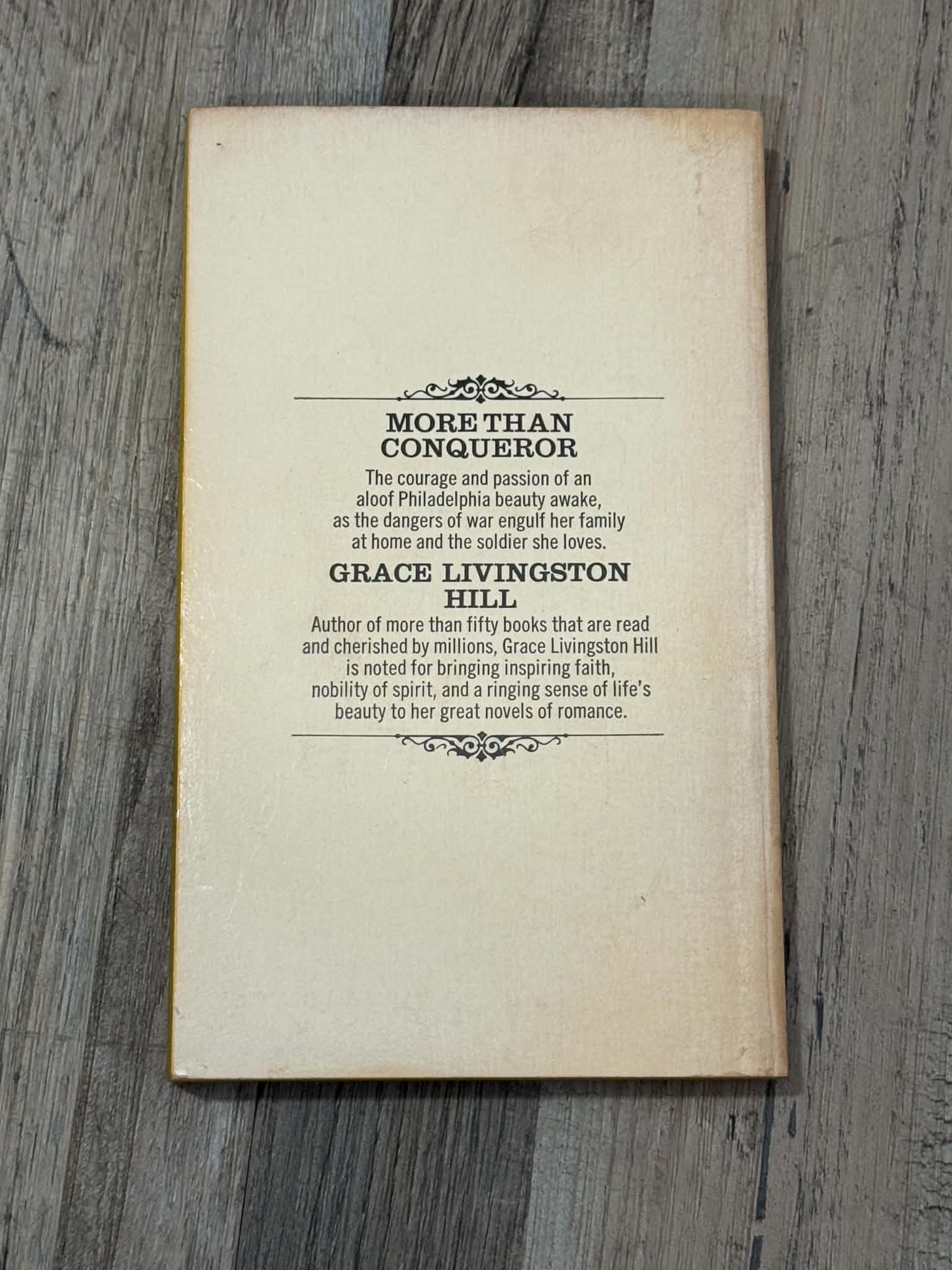 More Than Conqueror by Grace Livingston Hill Paperback - Thumbnail 2