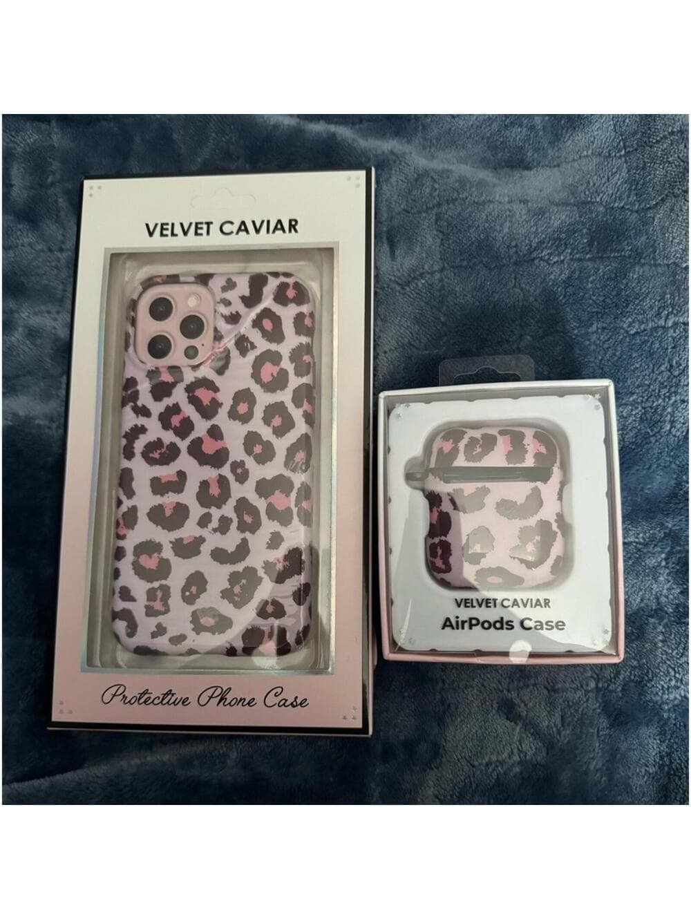 Velvet Caviar iPhone 12 Pro Case and iPhone Airpods Case 2nd Generation NWB - Thumbnail 2