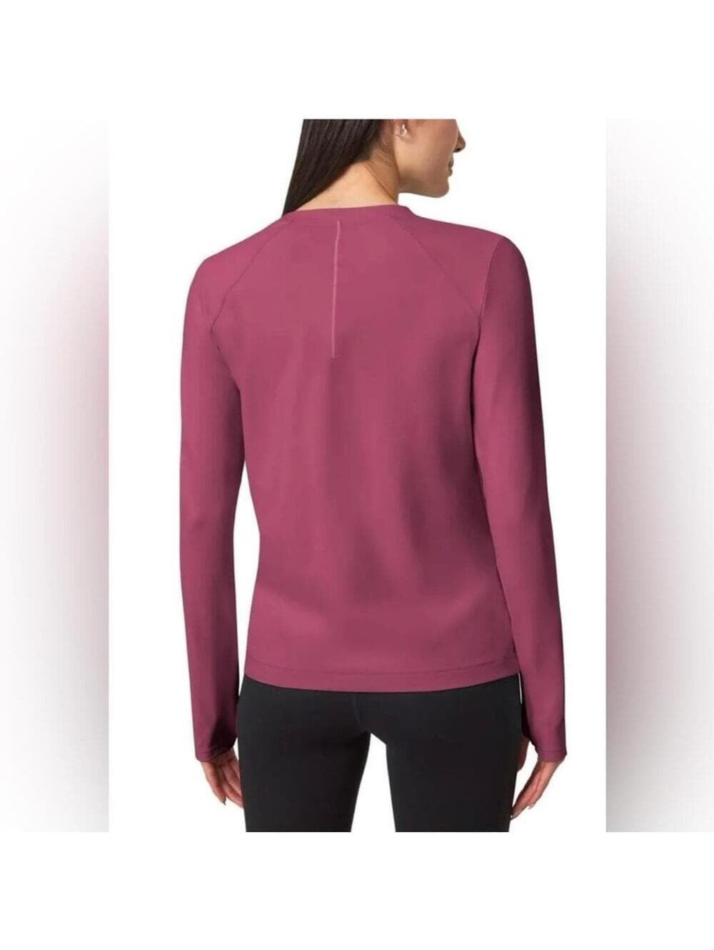 Mondetta Pink Fitted Long Sleeve Tee