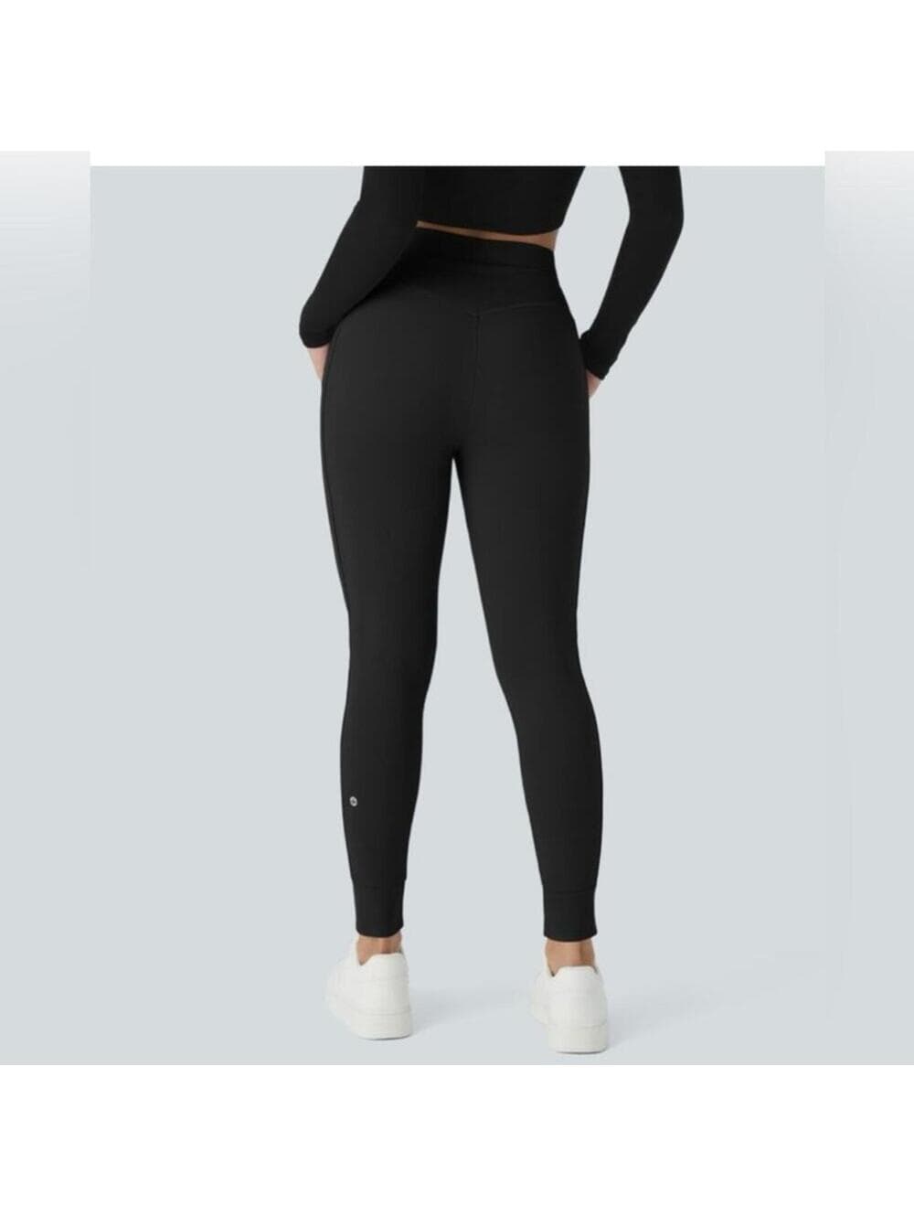 HALARA Softlyzero™ High Waisted Drawstring Side Pocket Plain Tall Length Joggers