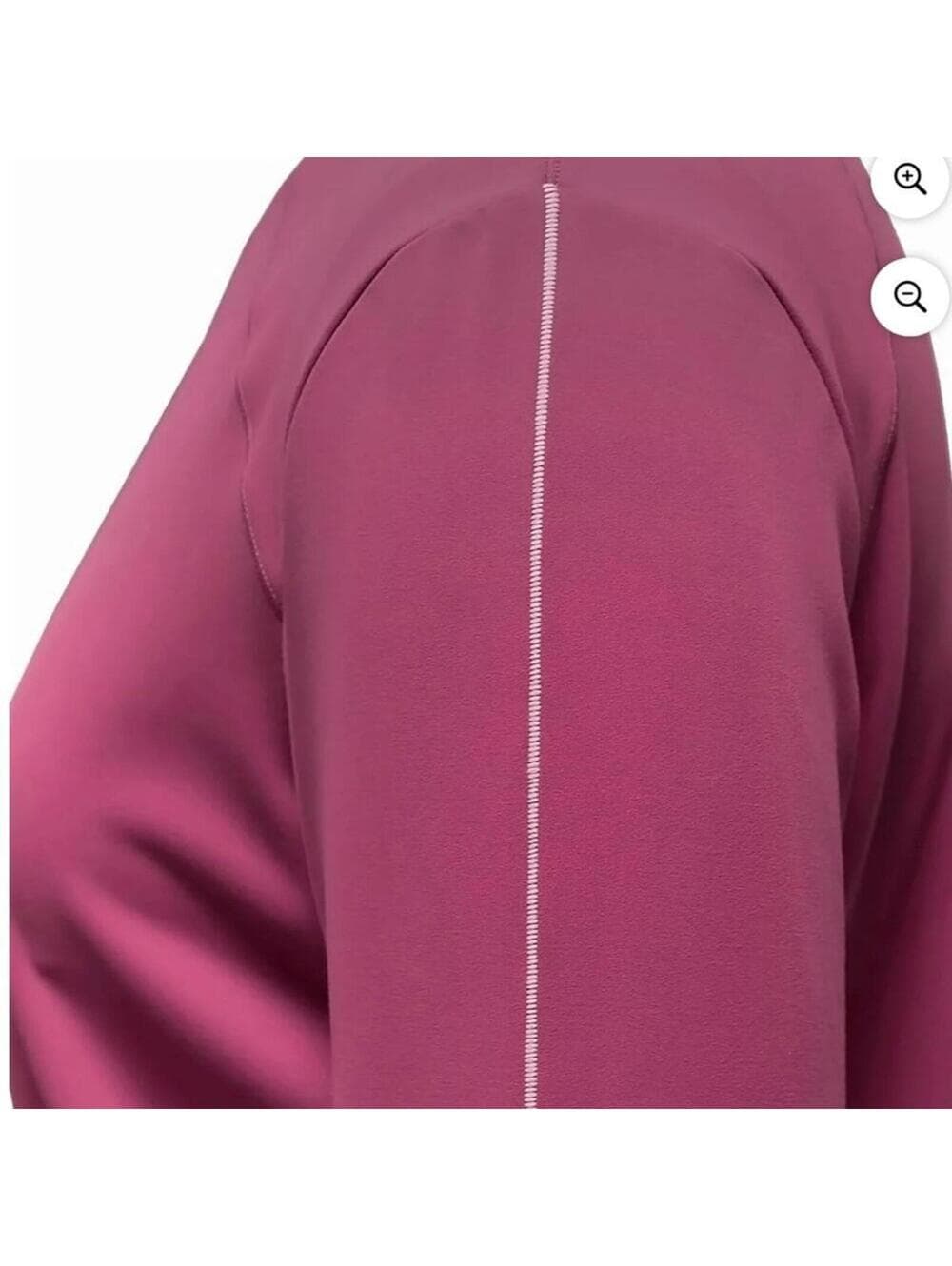 Mondetta Pink Fitted Long Sleeve Tee - Thumbnail 2