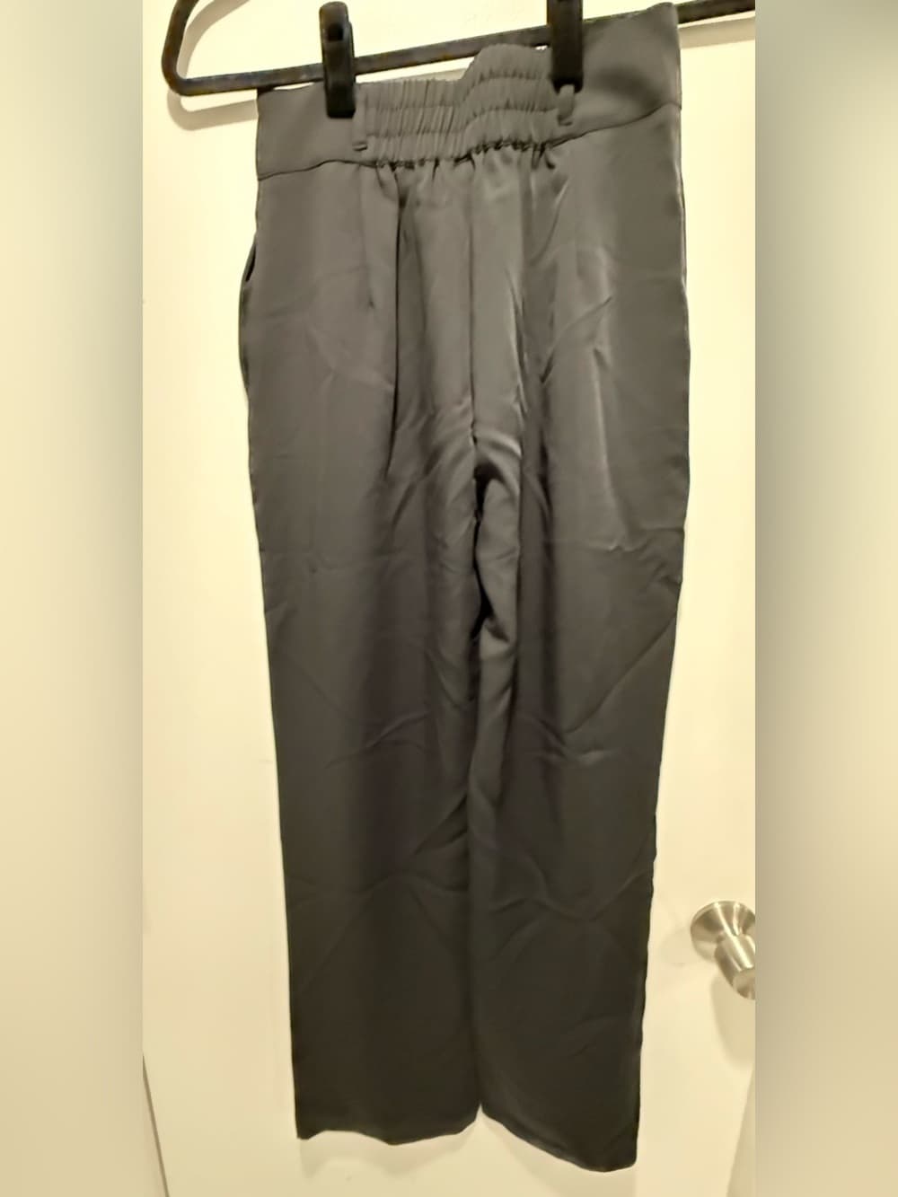 Halara Flex™ High Waisted Pocket Shirred Straight Leg Work - Thumbnail 3