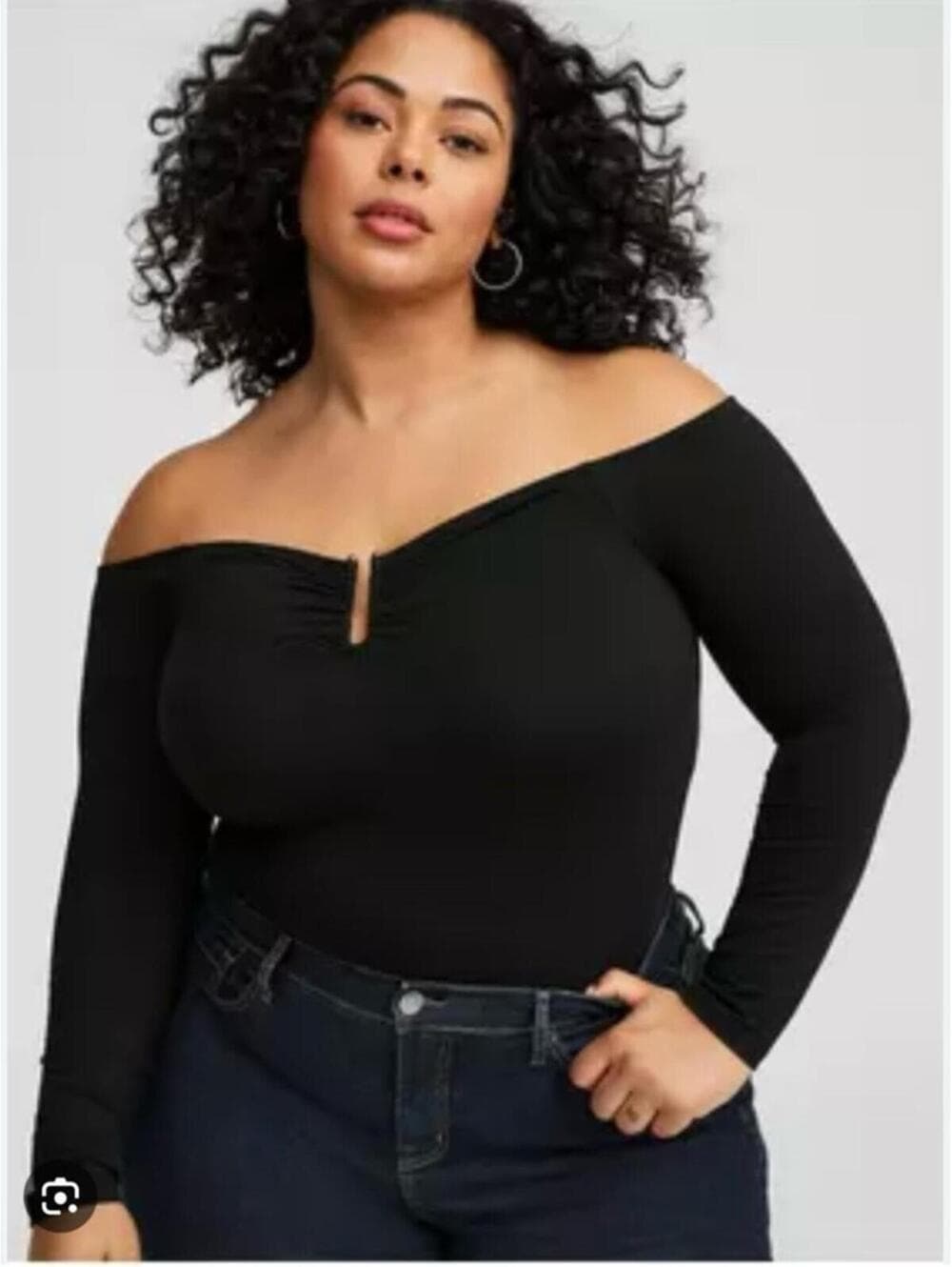 Torrid Foxy U-Bar Off-Shoulder Top - Thumbnail 4