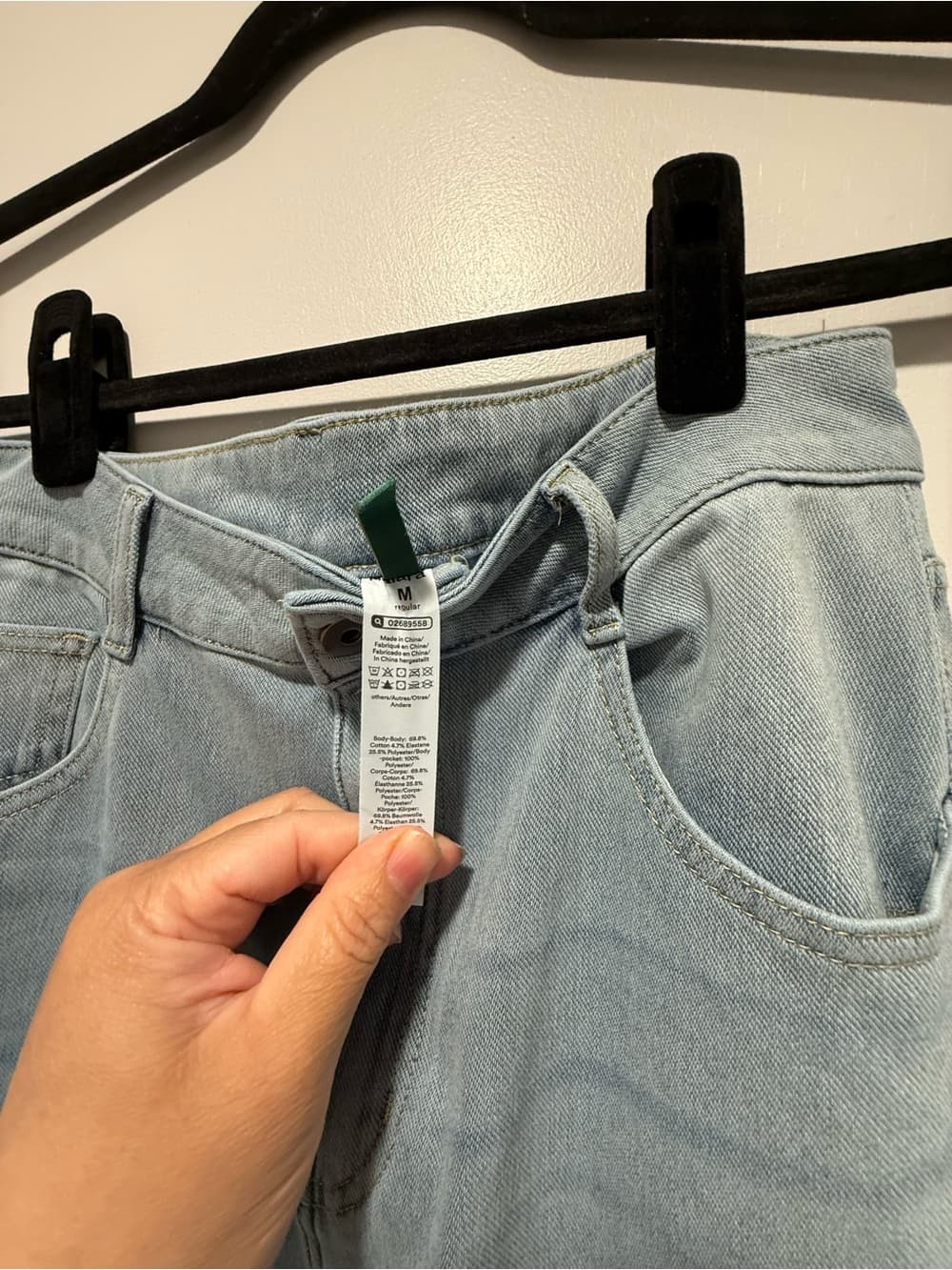 Halara Flex™ High Waisted Pockets Rolled Hem Wide Leg Washed Casual - Thumbnail 4