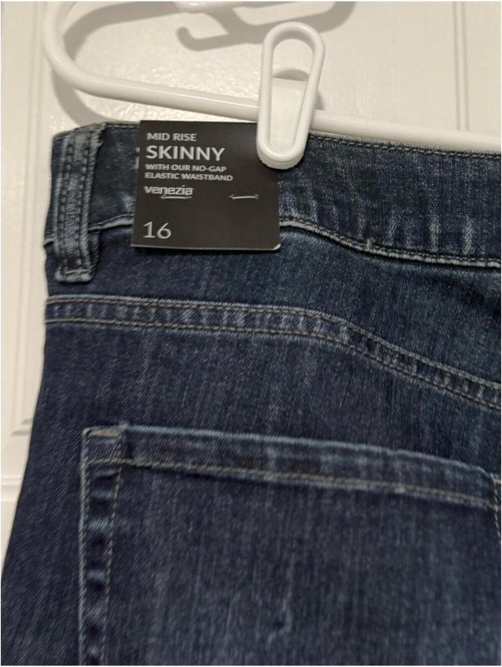 Lane Bryant Mid Rise Venezia Skinny Jeans - Thumbnail 3