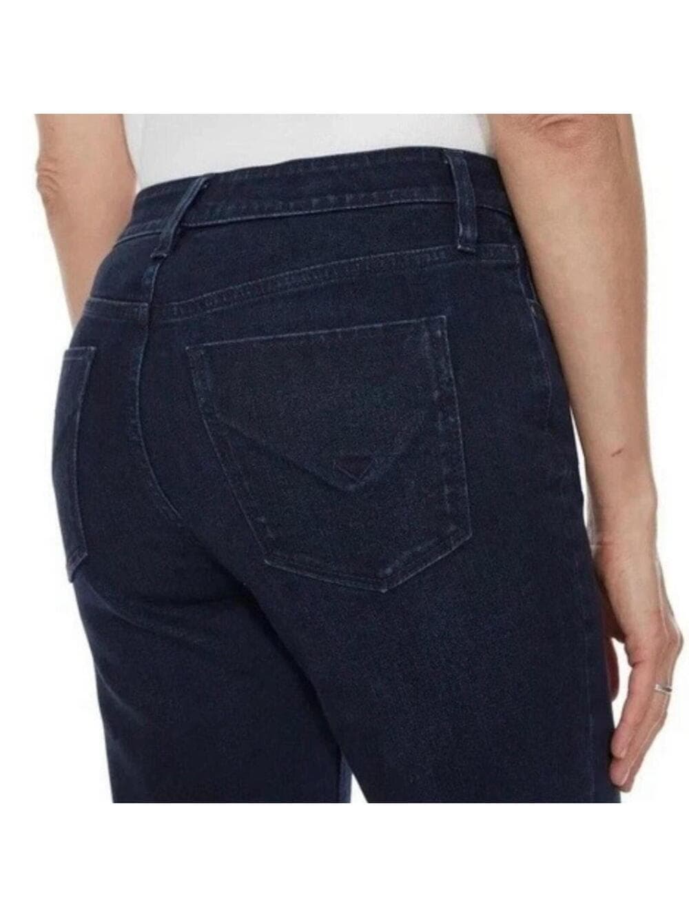 Hudson Jeans Womens 12 Obscurity Blue Midrise Straight Stretch Denim 12/32