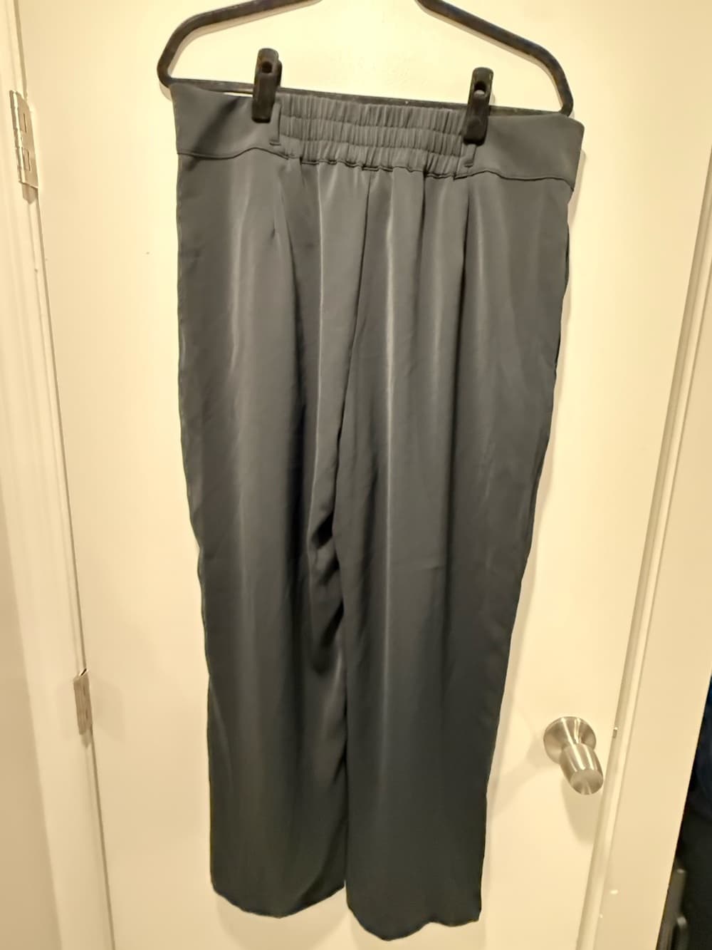 Halara Flex™ High Waisted Pocket Shirred Straight Leg Work - Thumbnail 3