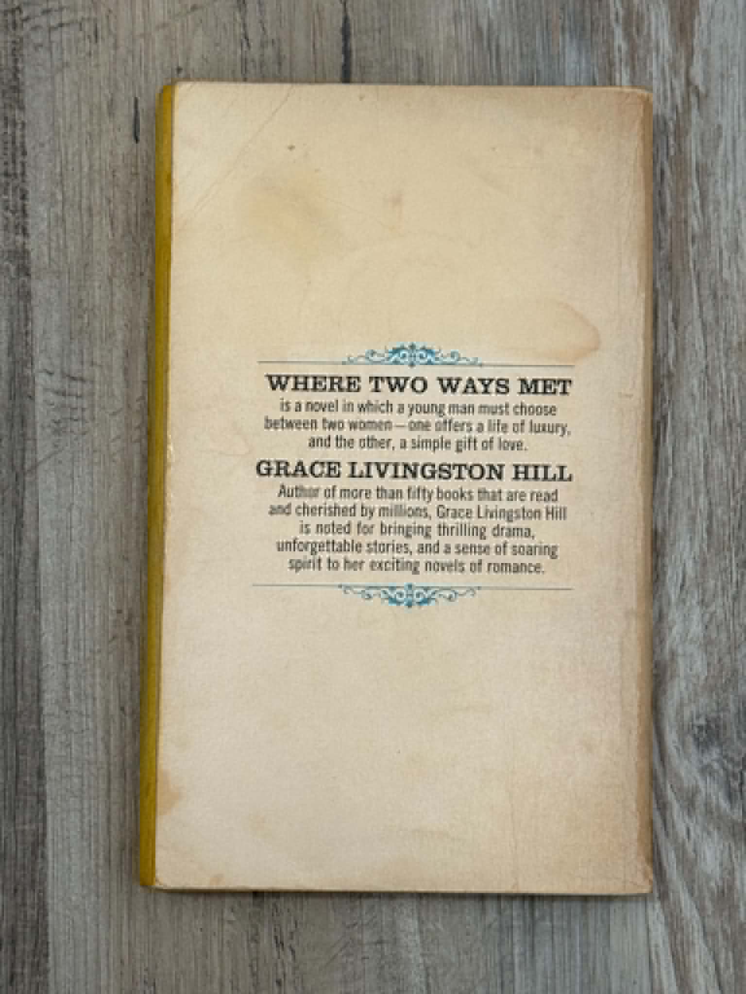 Where Two Ways Met by Grace Livingston Hill Paperback - Thumbnail 2