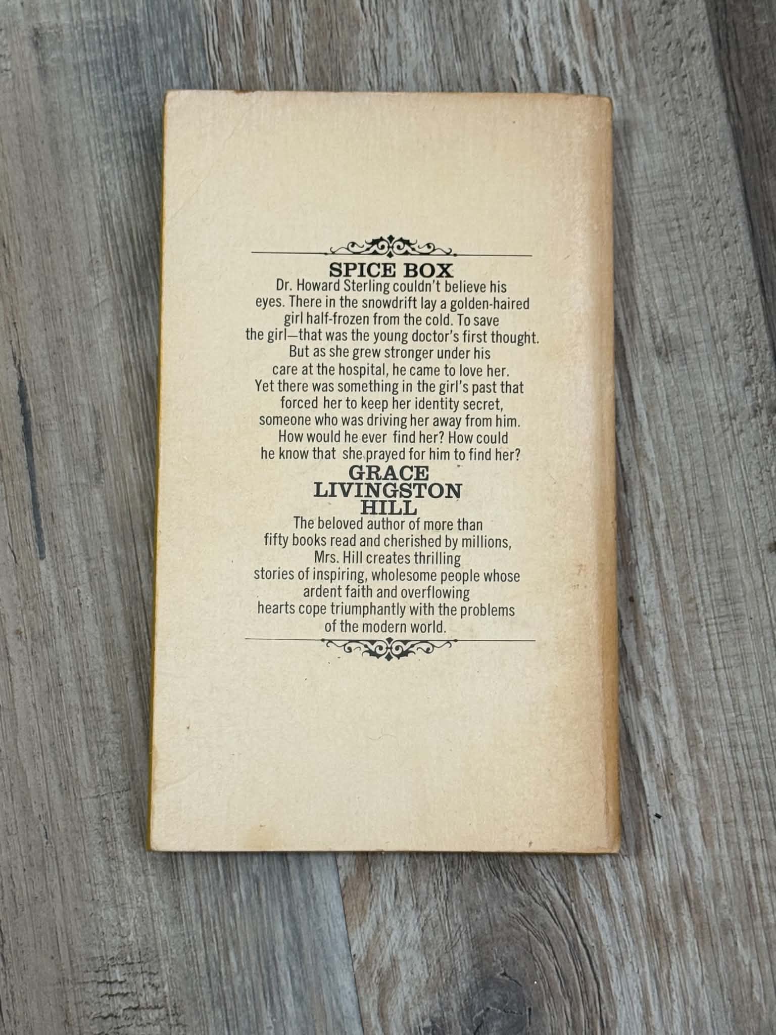 Spice Box by Grace Livingston Hill Paperback - Thumbnail 2