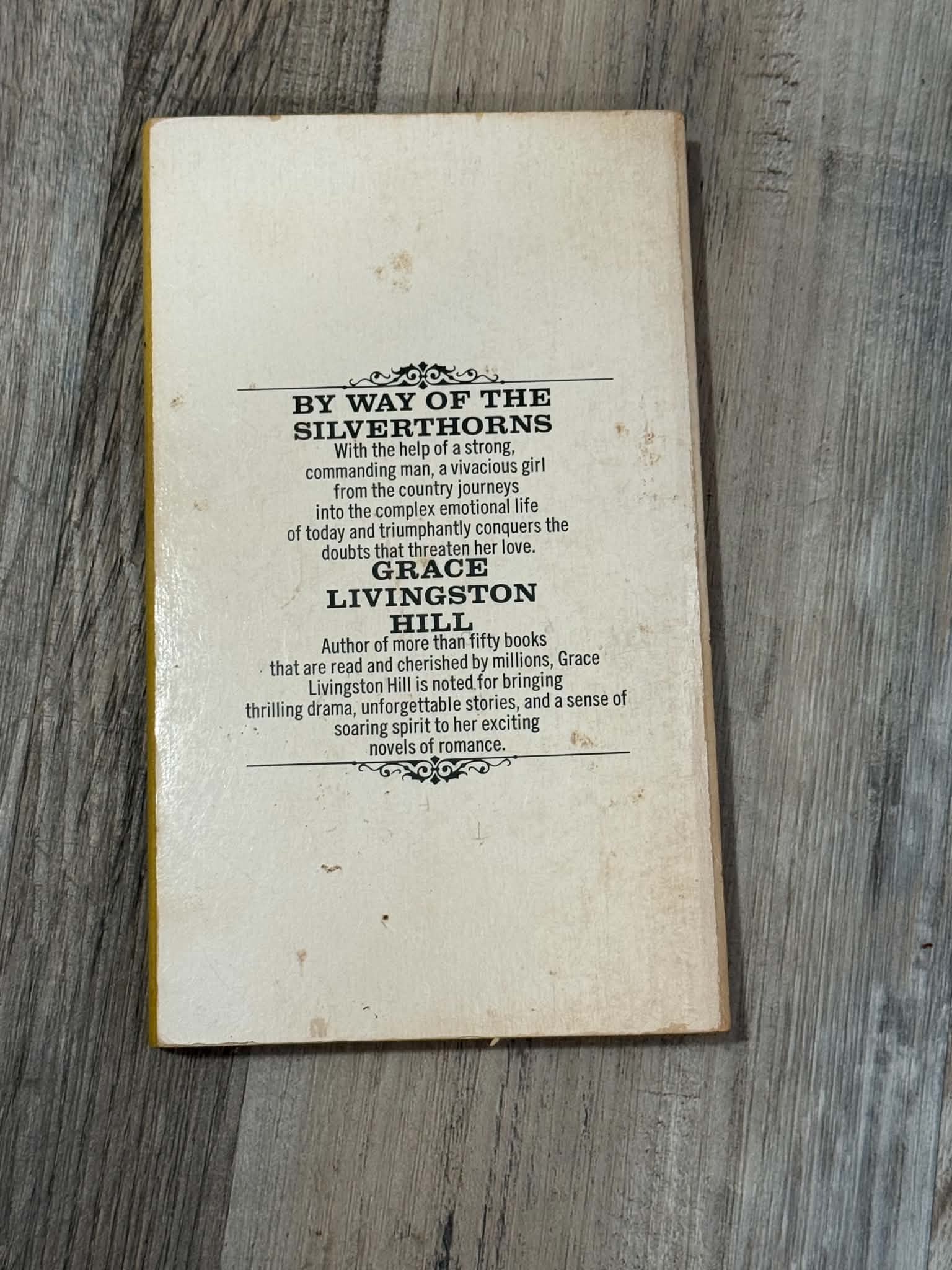 By Way of the Silverthorns by Grace Livingston Hill Paperback - Thumbnail 2