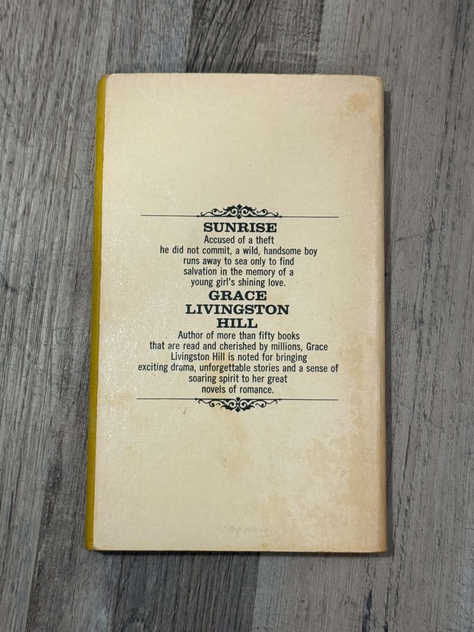 Sunrise by Grace Livingston Hill Vintage Paperback - Thumbnail 2