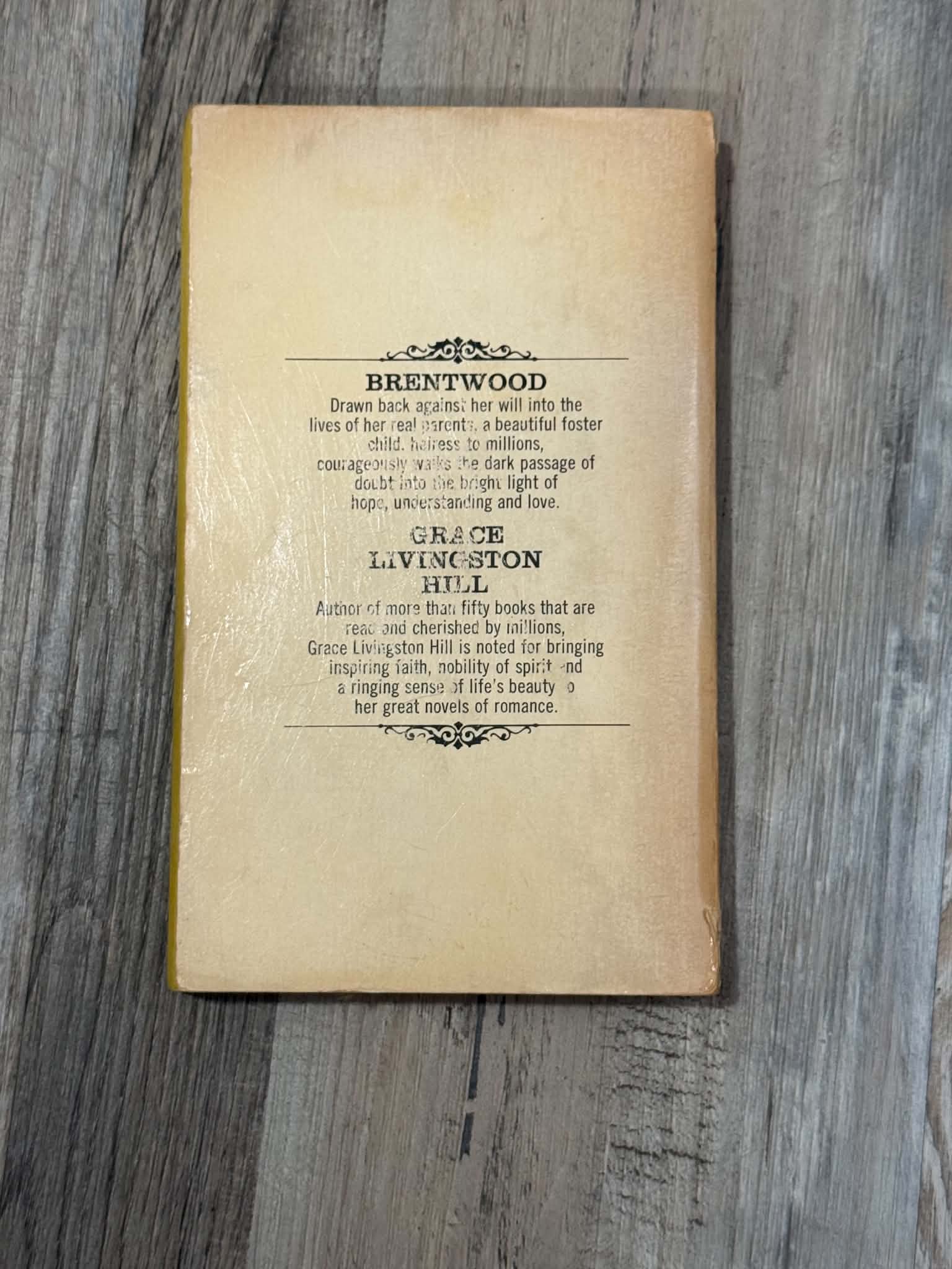Brentwood by Grace Livingston Hill Vintage Paperback - Thumbnail 2