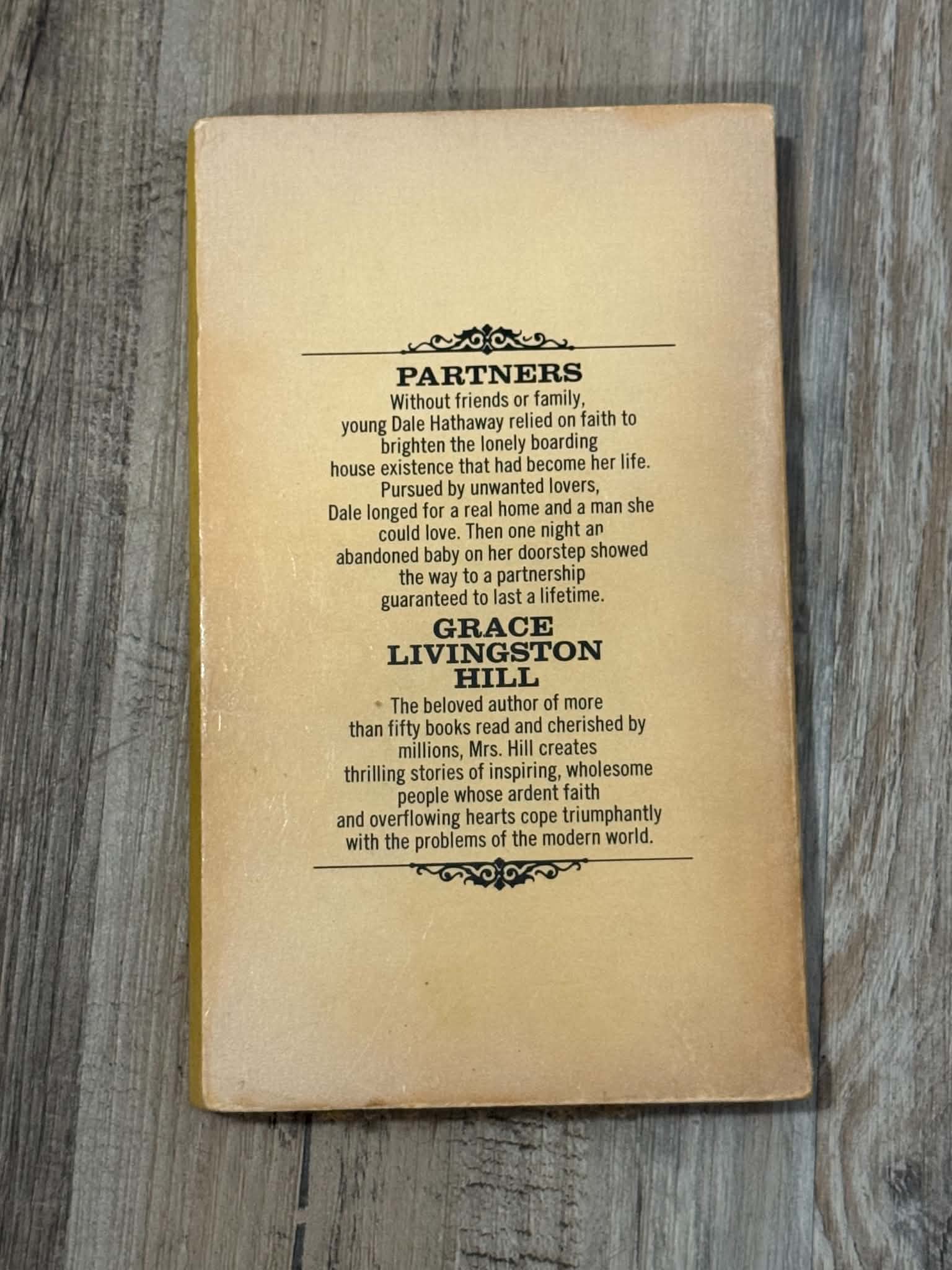 Partners by Grace Livingston Hill Vintage Paperback - Thumbnail 2