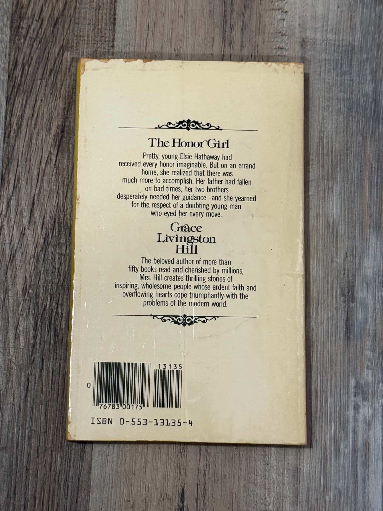 The Honor Girl by Grace Livingston Hill Paperback - Thumbnail 2