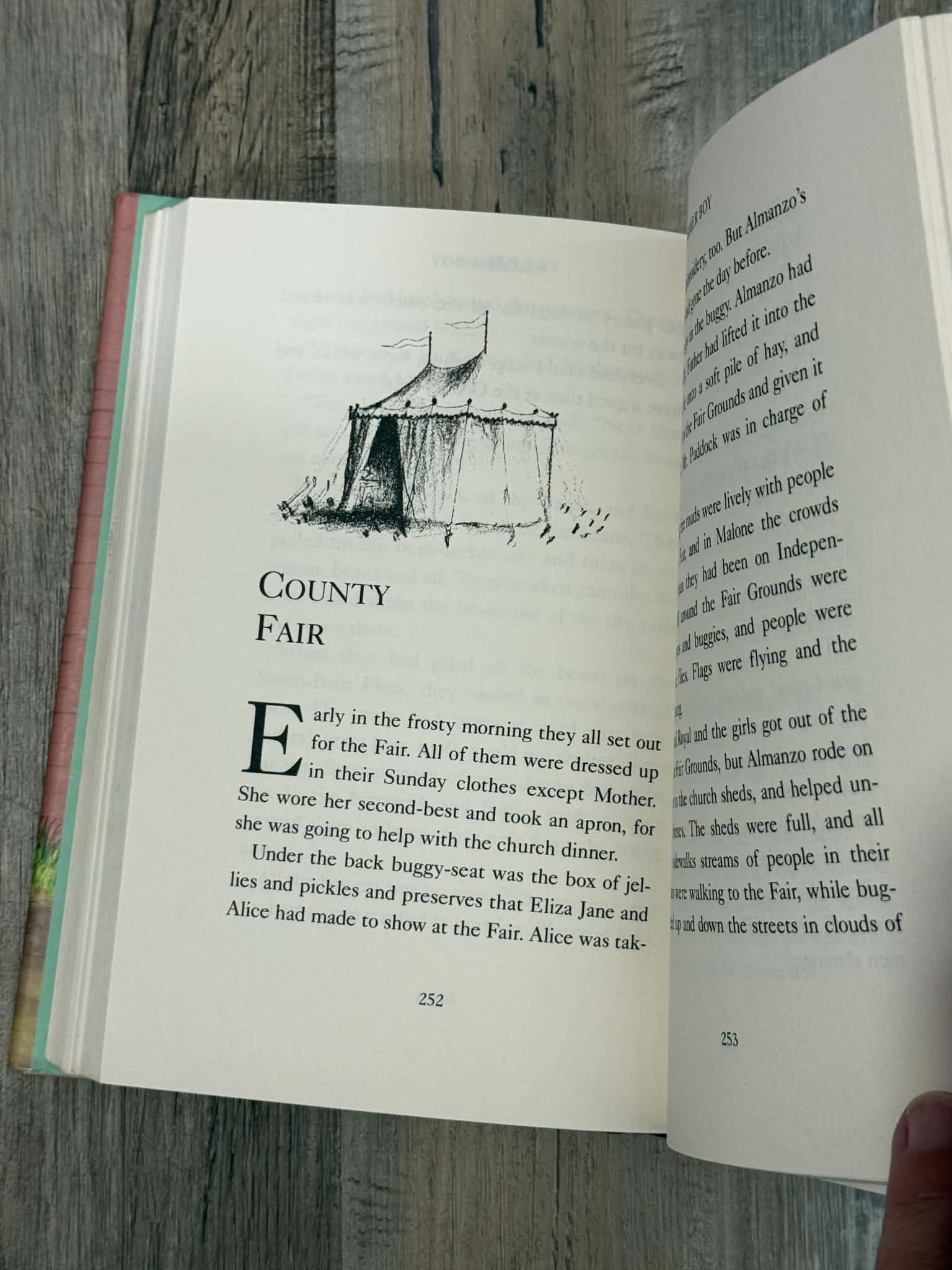 Farmer Boy by Laura Ingalls Wilder Hardcover - Thumbnail 2