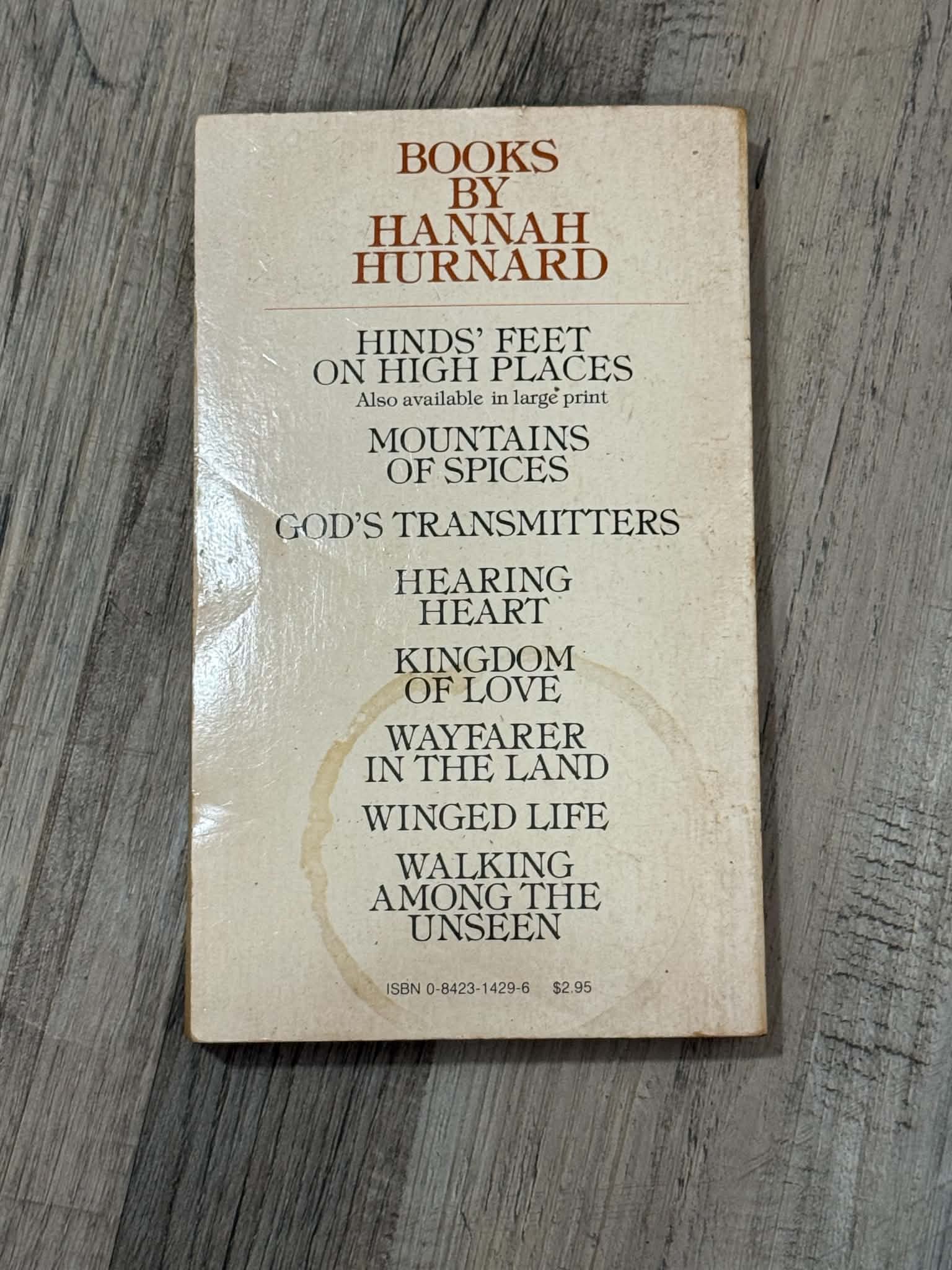 Hinds' Feet on High Places by Hannah Hurnard Paperback - Thumbnail 2