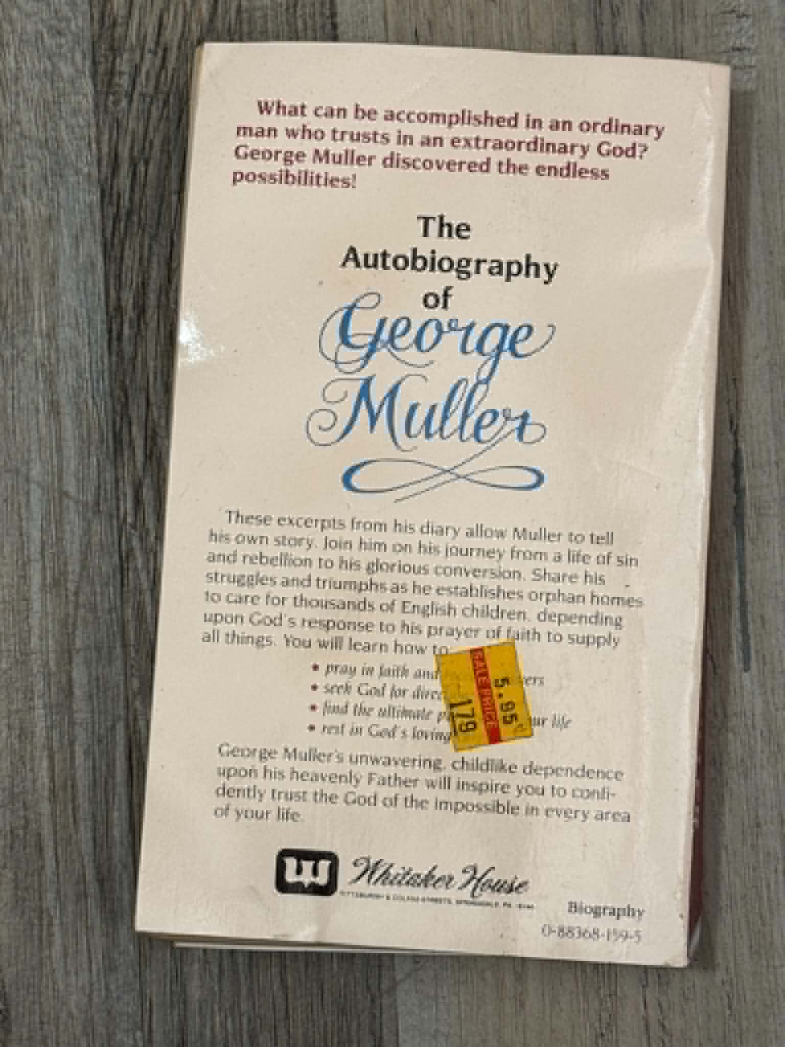 The Autobiography of George Muller by Whitaker House - Thumbnail 3