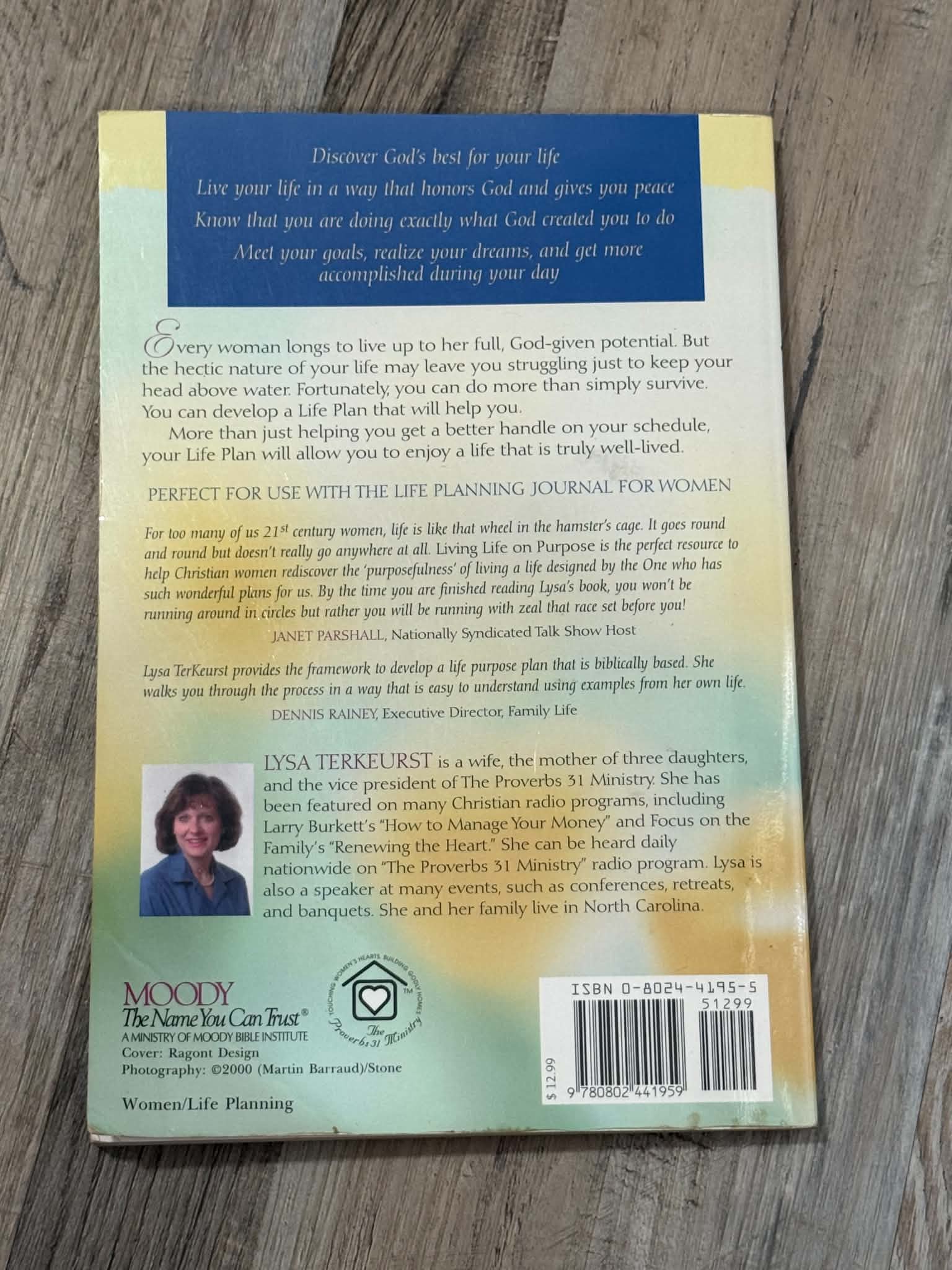 Living Life on Purpose by Lysa TerKeurst Paperback - Thumbnail 2