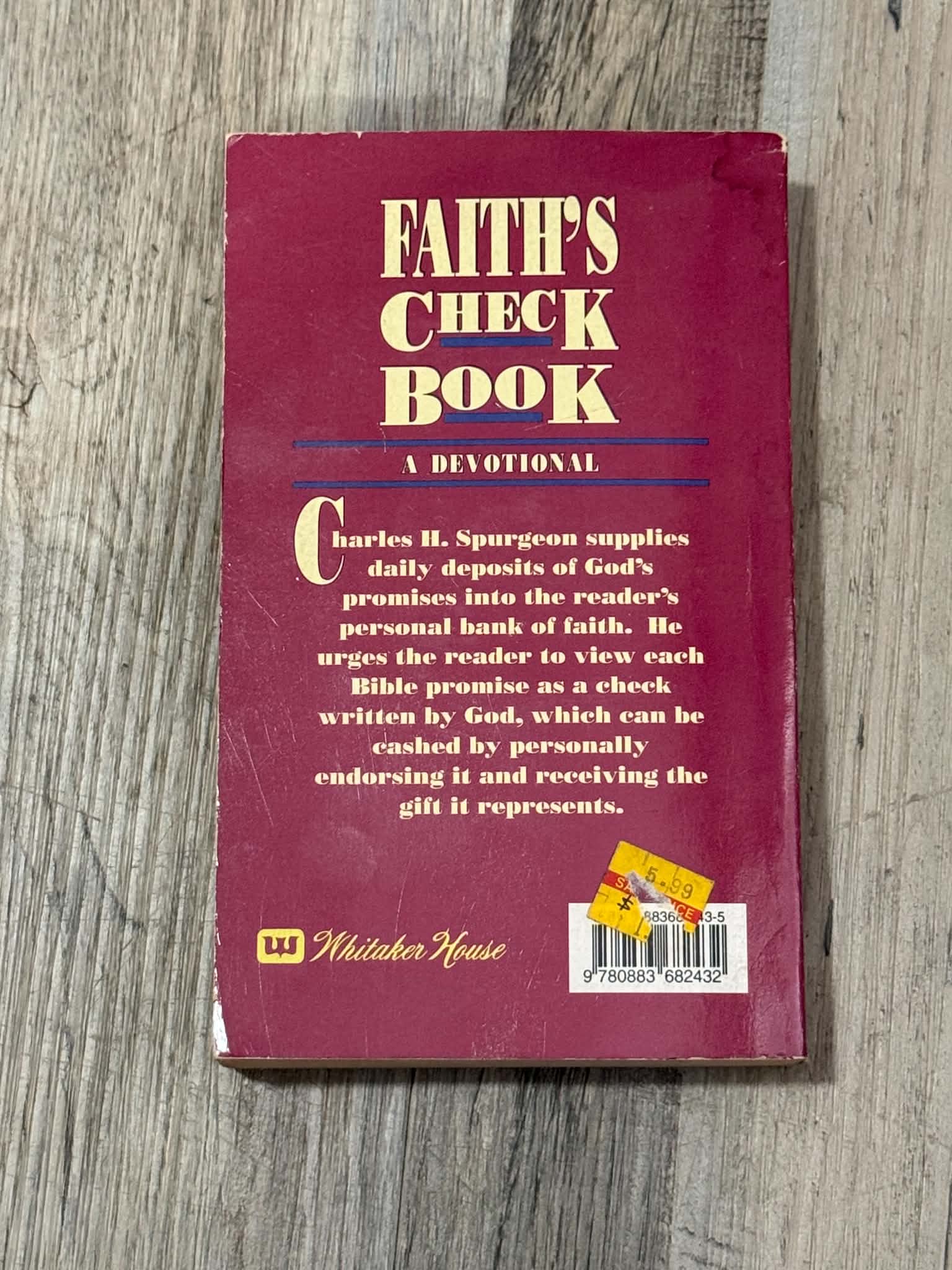 Faith's Check Book by C.H. Spurgeon - Whitaker House - Thumbnail 2