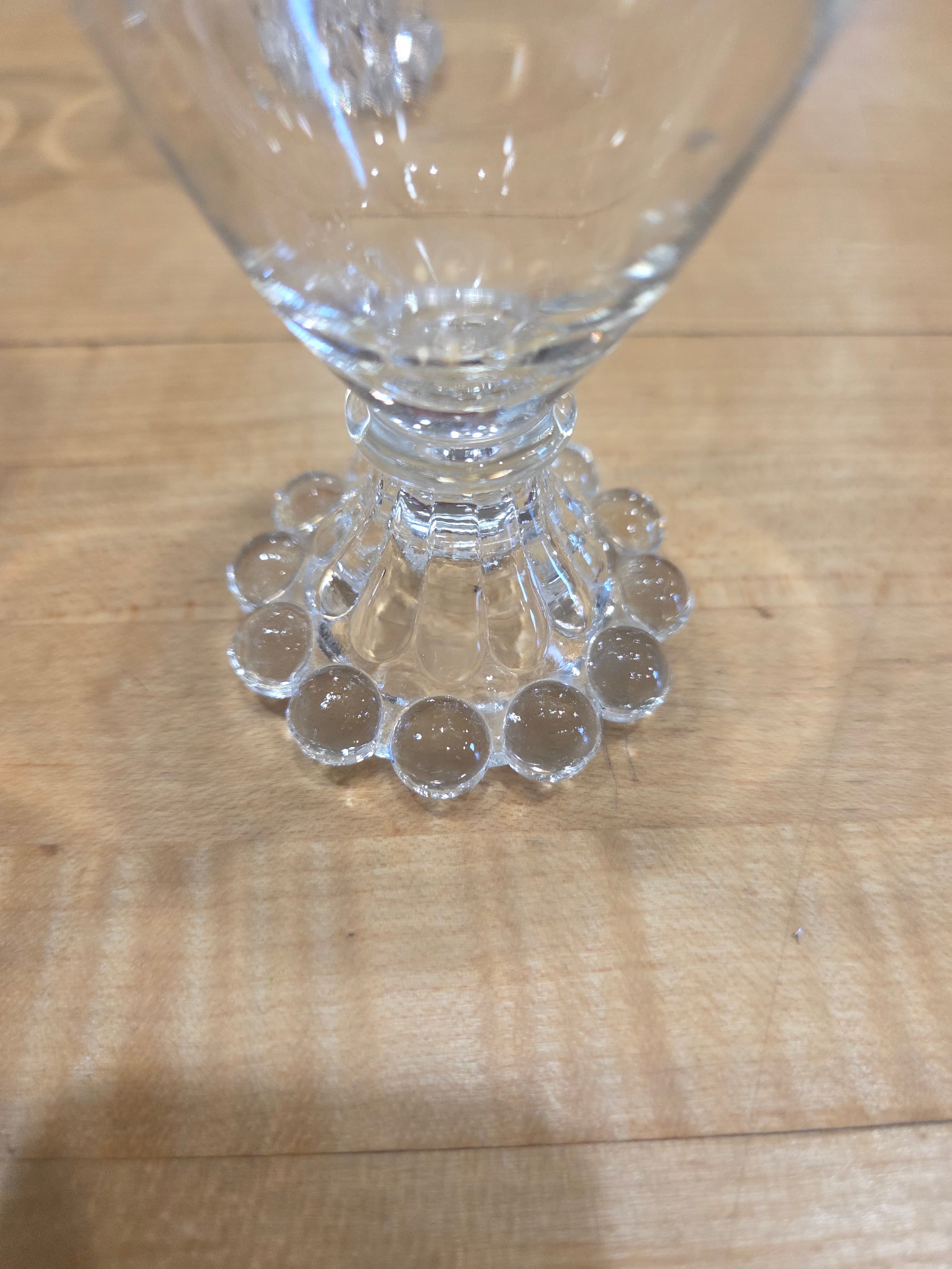 Vintage Anchor Hocking Berwick Boopie Clear Juice Wine Goblet Glasses Set Of 6 - Thumbnail 4