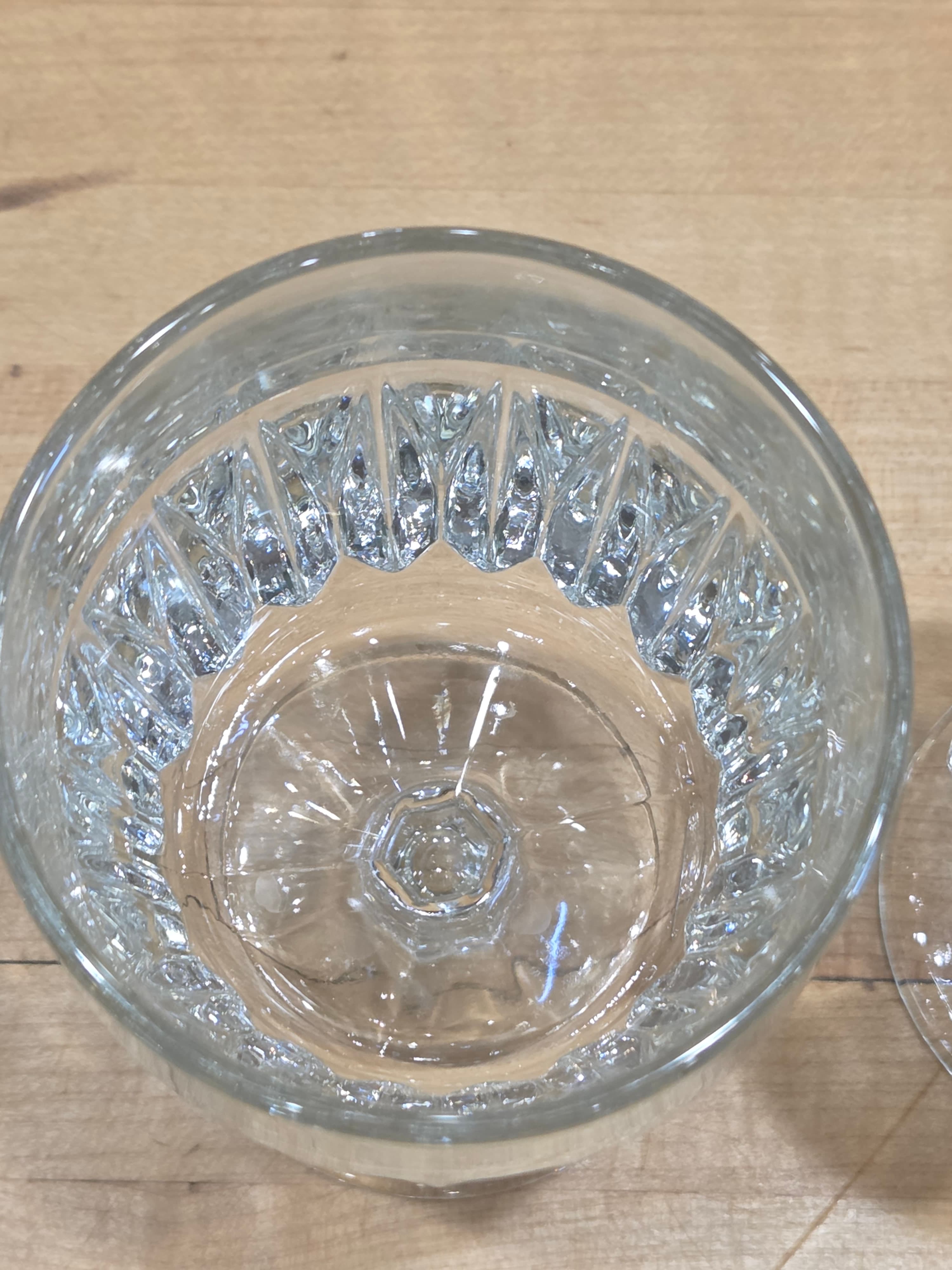 Set of 6 Vintage Crystal Glasses - Thumbnail 7