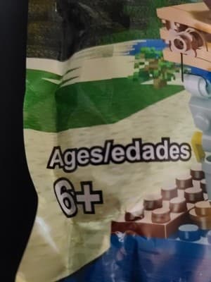 Minecraft XBOX ONE EDITION DIY Interlocking Blocks Minecraft Age 6+ Bag - Thumbnail 6