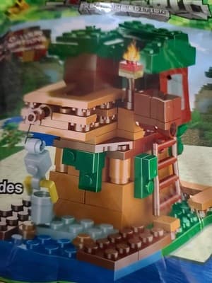 Minecraft XBOX ONE EDITION DIY Interlocking Blocks Minecraft Age 6+ Bag - Thumbnail 5