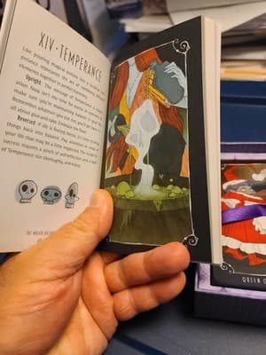 Disney Tim Burton's The Nightmare Before Christmas Tarot Deck & Guidebook - Thumbnail 6