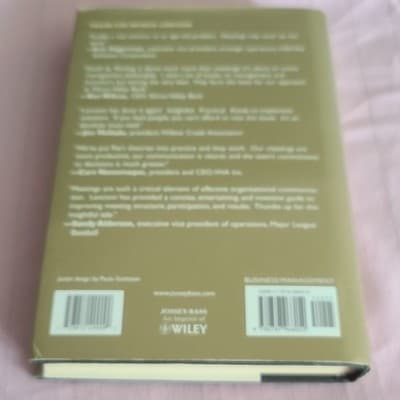 Patrick Lencioni Death by Meeting: A Leadership Fable (2004) Hardcover DJ - Thumbnail 2