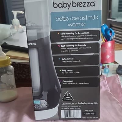 Baby Brezza Bottle + Breastmilk Warmer Touch Screen Display, Model 120173US - Thumbnail 2