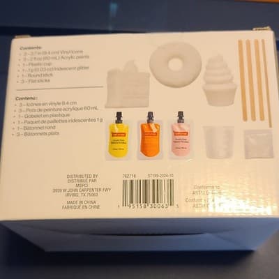 Craft Smart Paint Pour Kit Sweets Acrylic Paint Pouring Kit MPN 762716 - Thumbnail 3