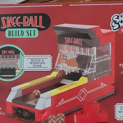 Well Played Skee-Ball Build Set Snap & Switch 92pcs Adjustable Playfield - Thumbnail 3