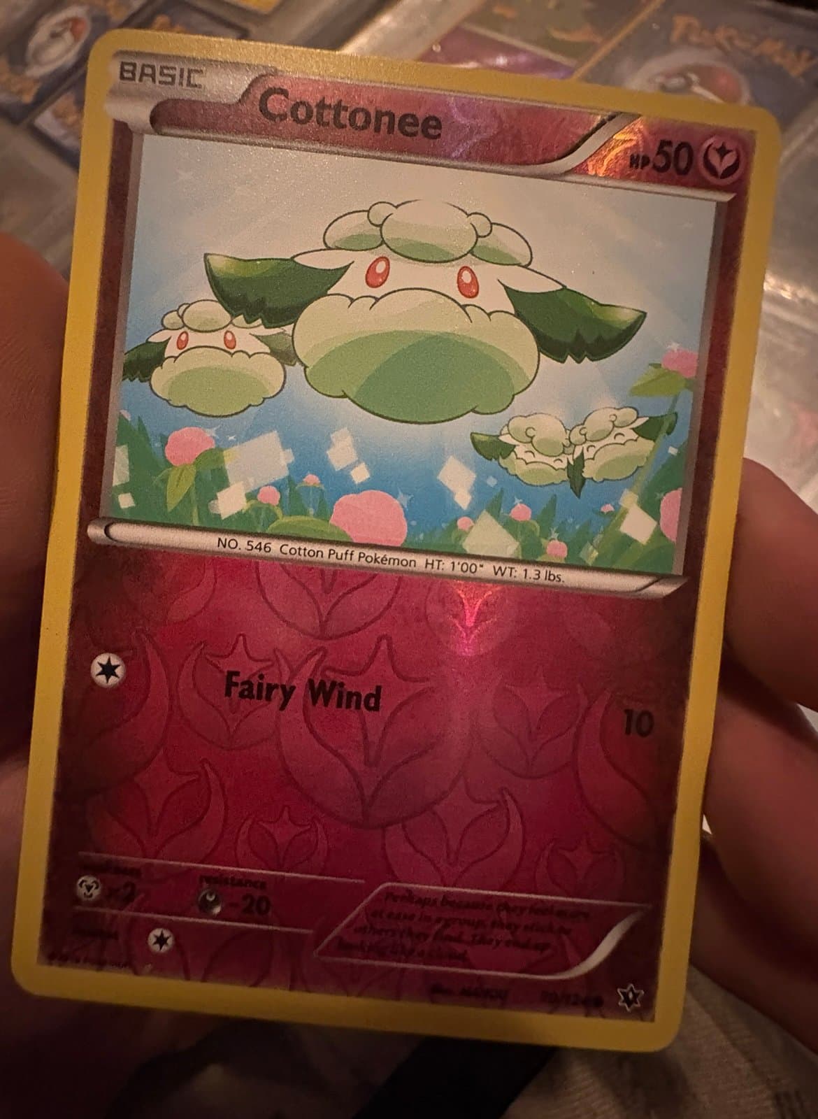 Cottonee Reverse Holo - Thumbnail 2