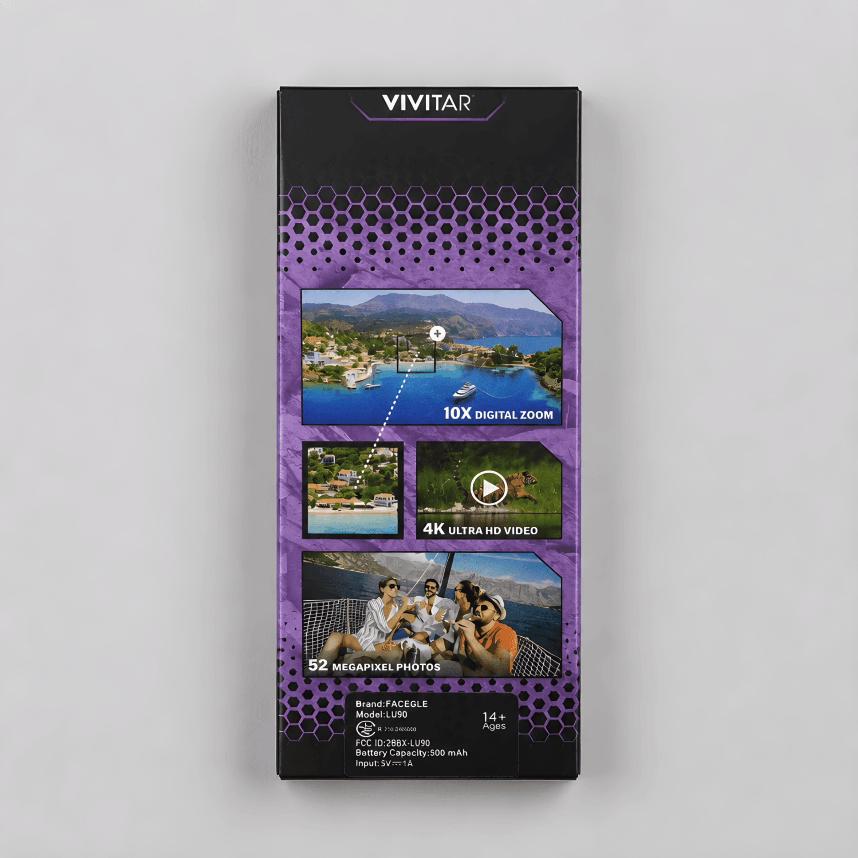 Vivitar Digital Binoculars 10x Zoom 4K Video - Thumbnail 3