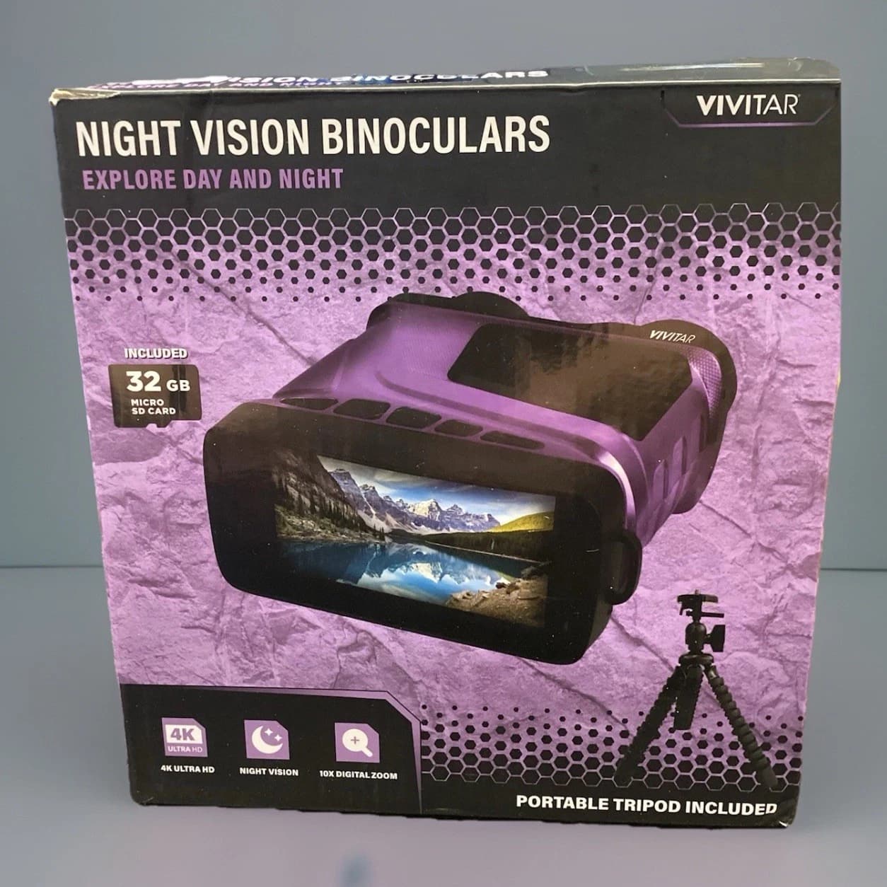 Vivitar Digital Binoculars 10x Zoom 4K Video - Thumbnail 4