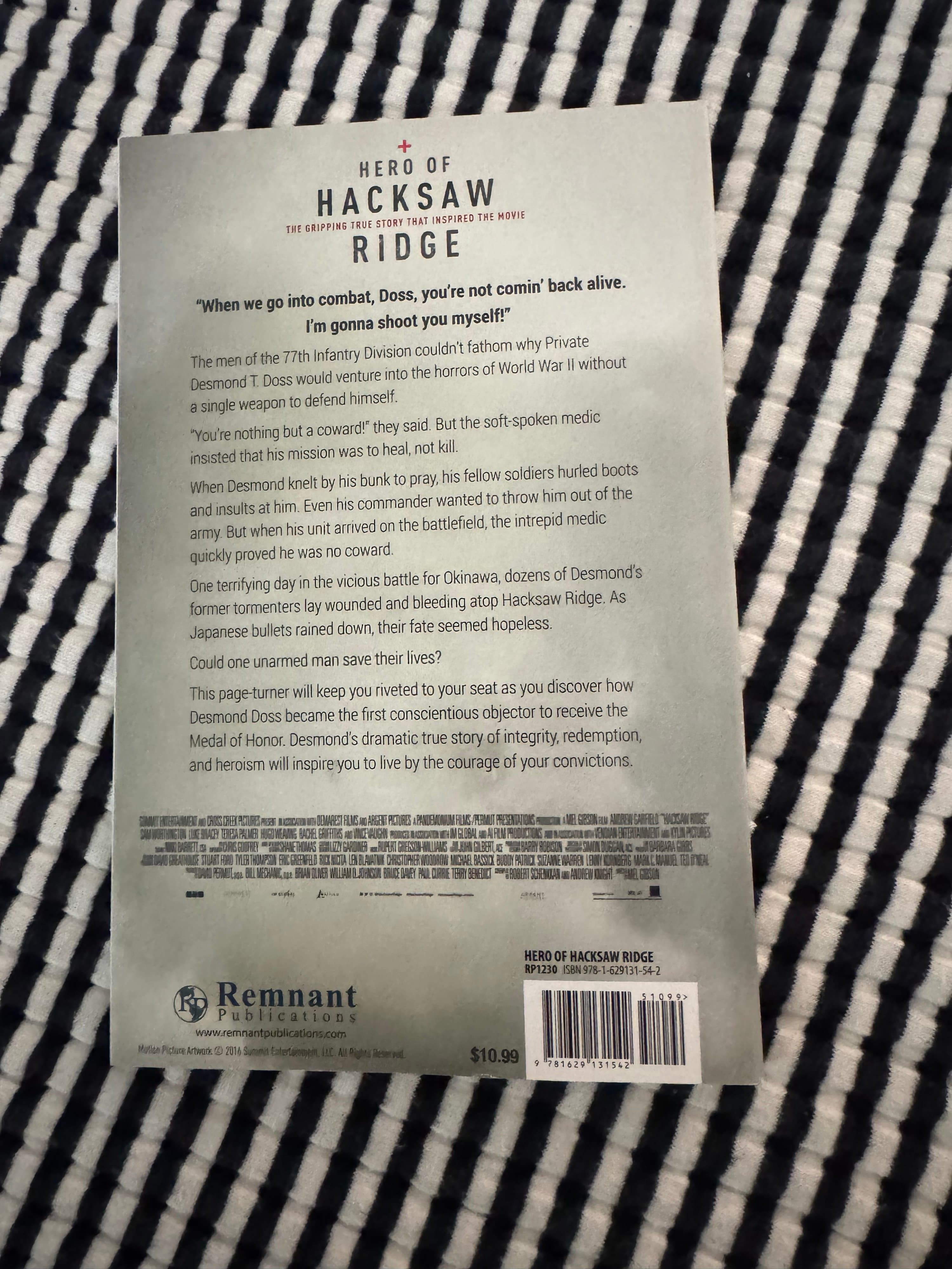 Hero of Hacksaw Ridge Book by Booton Herndon - Thumbnail 2