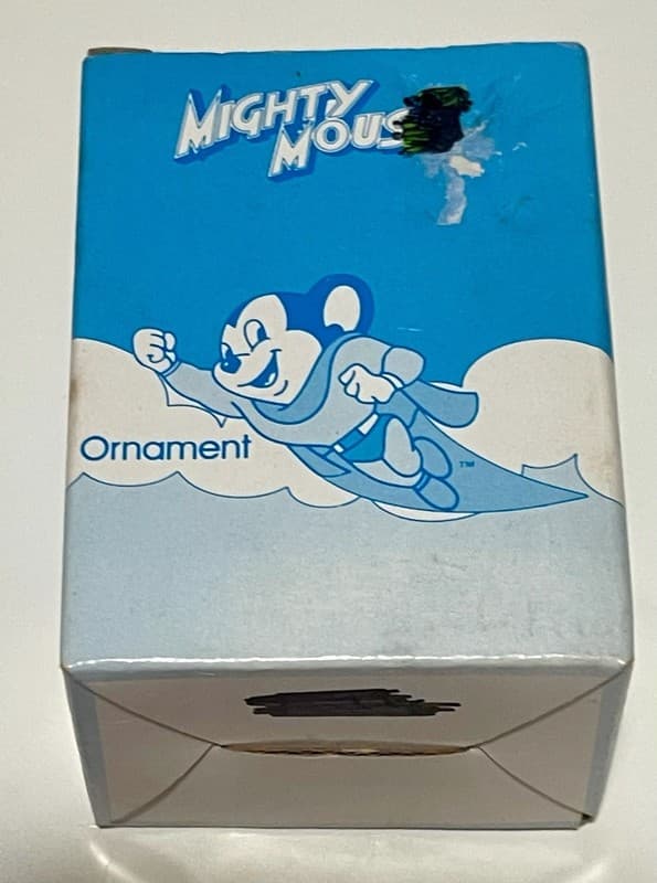 Vintage 1989 Mighty Mouse Suction Cup Figurine Viacom - Thumbnail 5