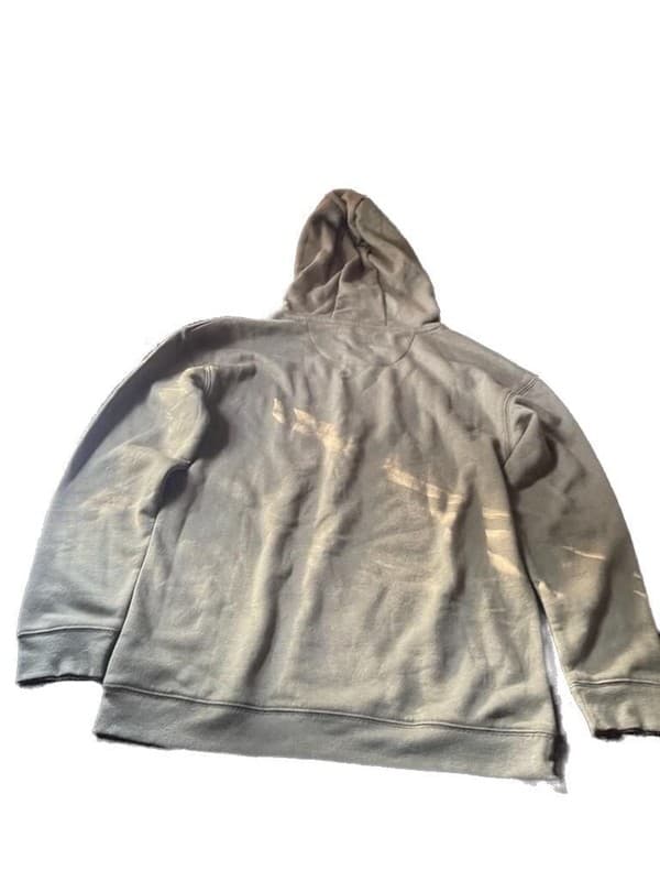 Brooklyn Bridge Graphic Hoodie Olive Green Size 14-15 - Thumbnail 3
