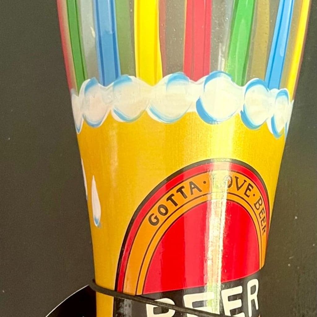 Lolita Birthday Beer Hand-Painted 22 oz. Pilsner Glass