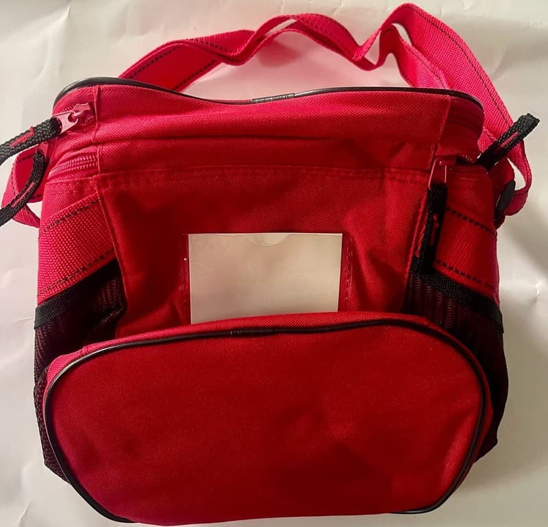 Rage Fastpitch Insulated Lunch Bag Cooler – Red - Thumbnail 2