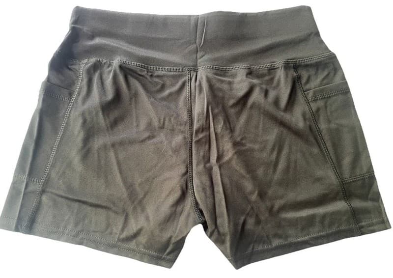 Wholesale Lot of Style Fashion Modal High Waist Yoga Shorts w/ Pockets – XL/XX - Thumbnail 6
