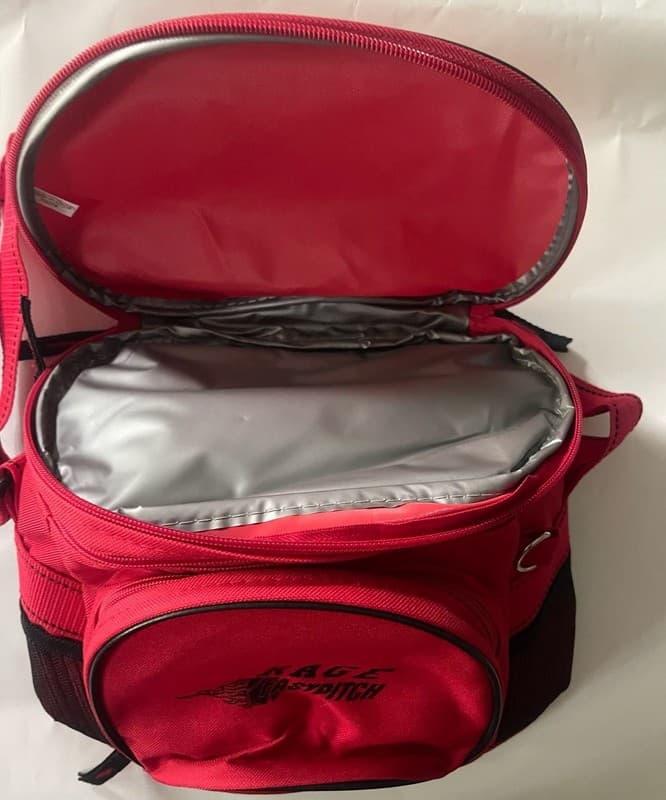 Rage Fastpitch Insulated Lunch Bag Cooler – Red - Thumbnail 3