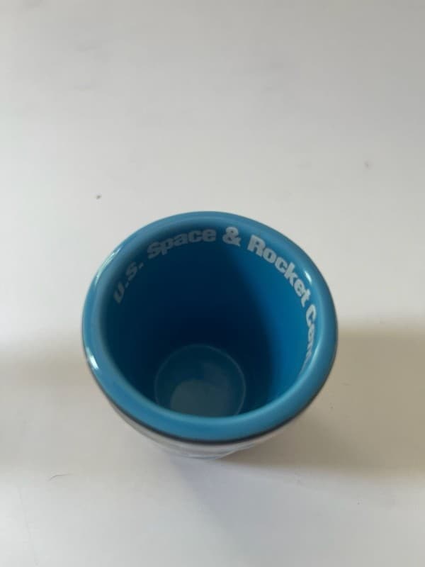 U.S. Space & Rocket Center Souvenir Shot Glass Planet Graphic - Thumbnail 3