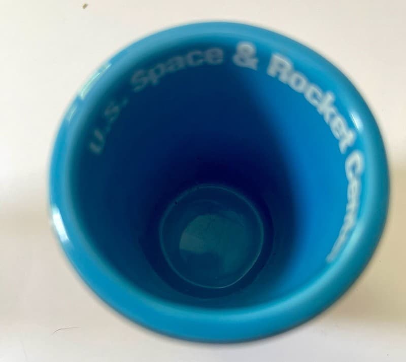 U.S. Space & Rocket Center Souvenir Shot Glass Planet Graphic - Thumbnail 4