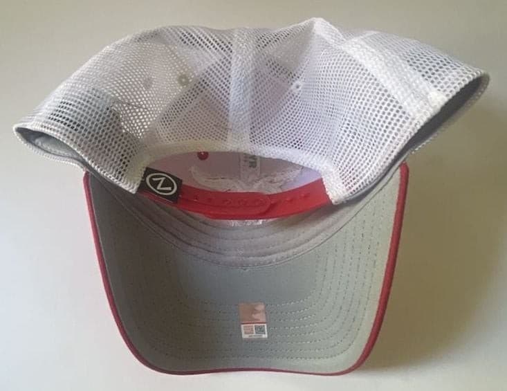 Zephyr Worcester Polytechnic Institute Engineers WPI Mascot Red/White Mesh Truck - Thumbnail 2