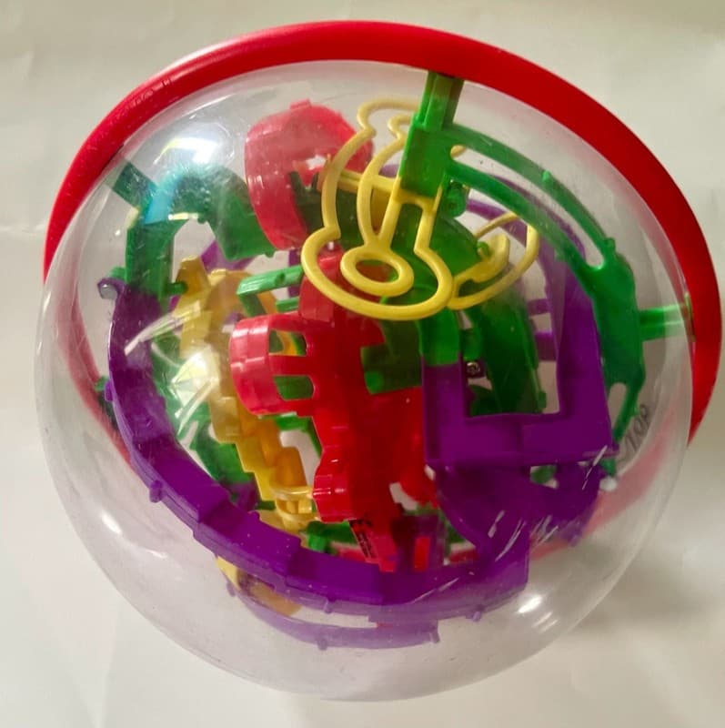 Playkidz Brainymaze Challanger, 3D Maze Game with Over 200 Obstacles, Great Puzz - Thumbnail 2