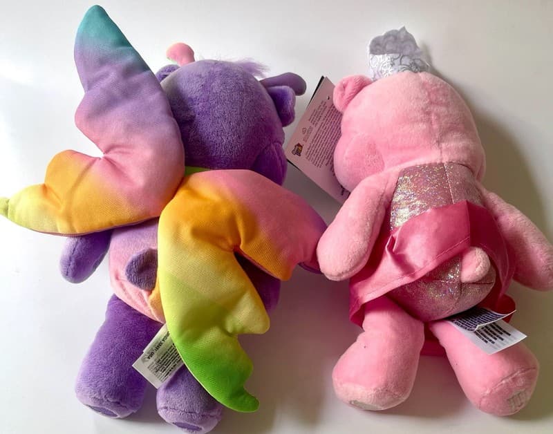 Care Bears Set: Share Bear Butterfly & Love-a-Lot Bear Wicked Glinda Edition 9-i - Thumbnail 2