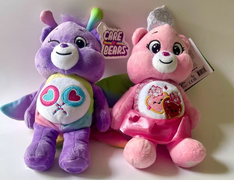 Care Bears Set: Share Bear Butterfly & Love-a-Lot Bear Wicked Glinda Edition 9-i - Thumbnail 3